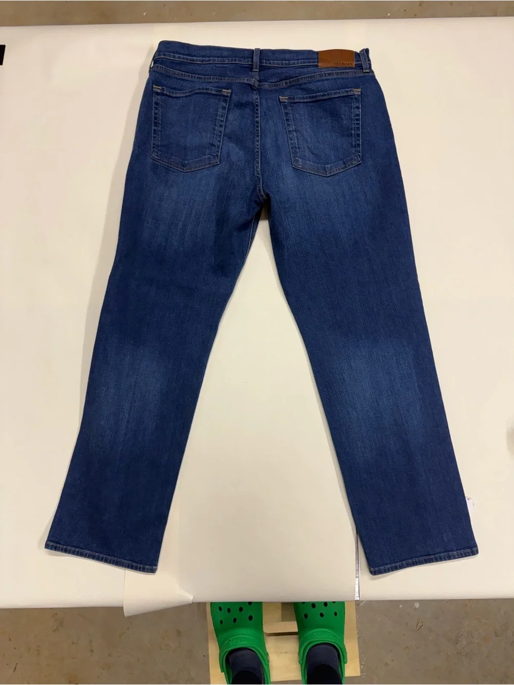 Tecovas Men’s Straight Jeans - Medium Blue Denim